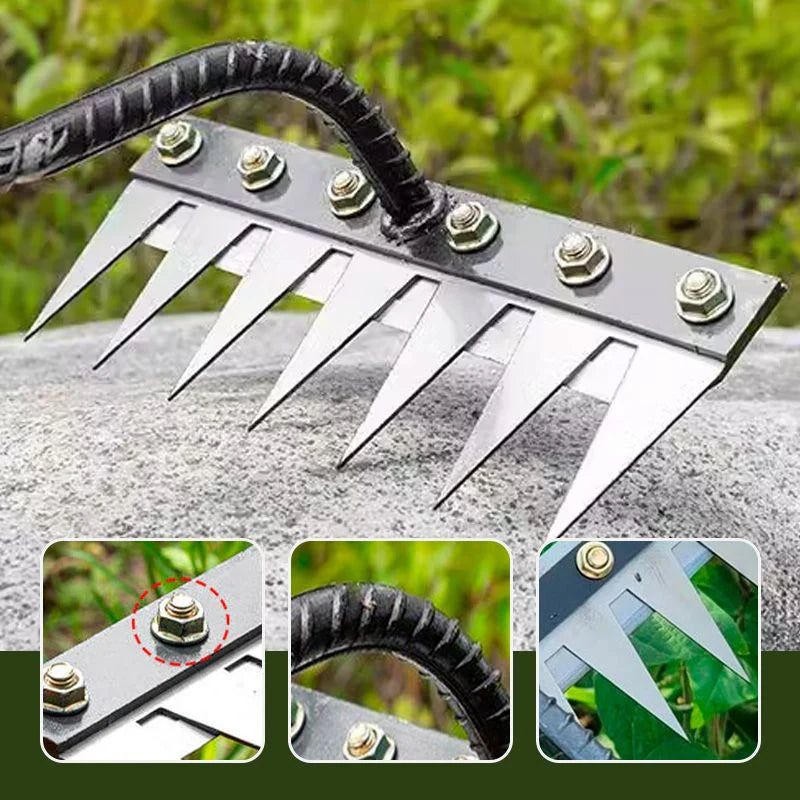 5 Teeth Carbon Steel Garden Weeding