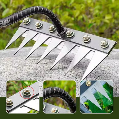 5 Teeth Carbon Steel Garden Weeding